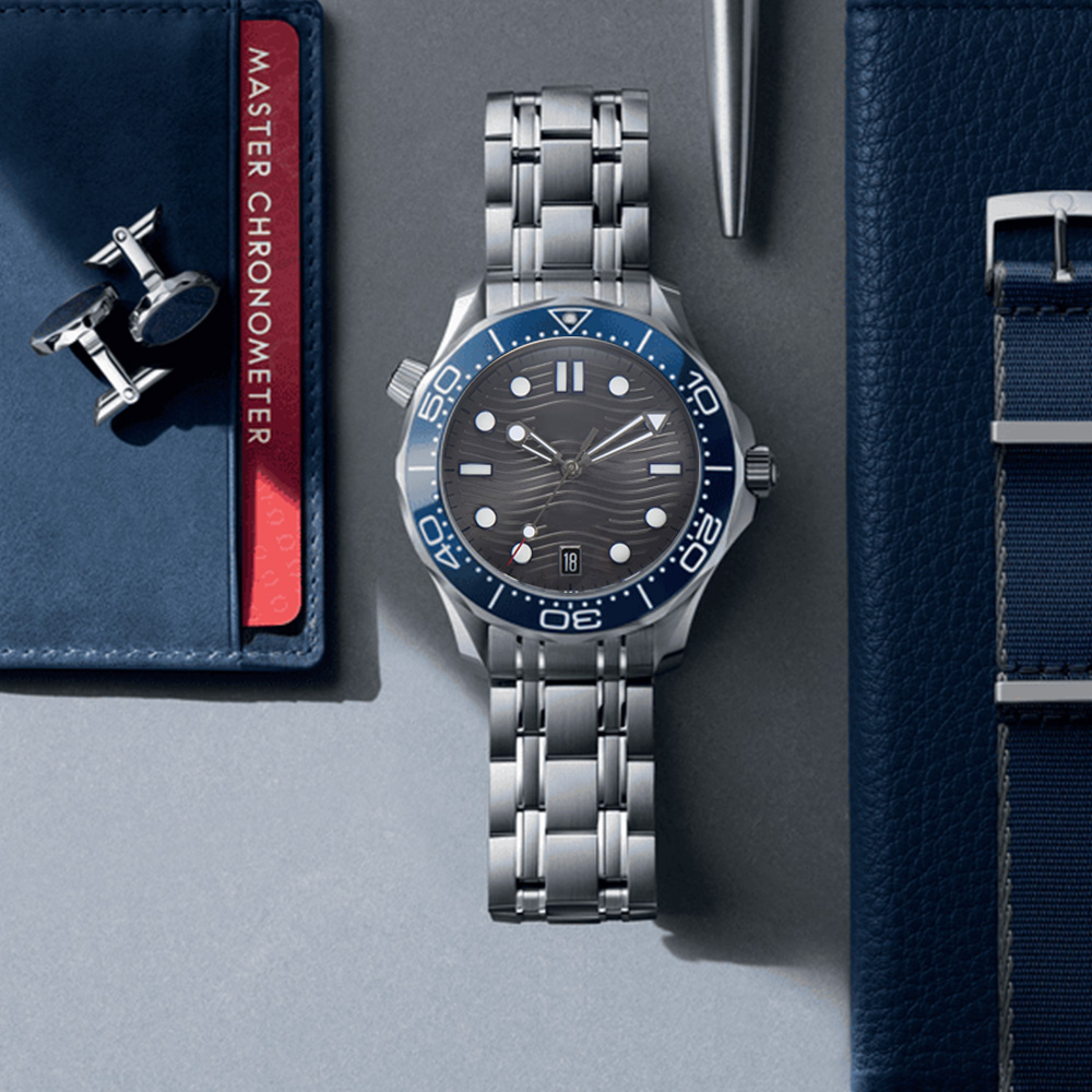 Luxury Watch Omega - Erkekler için özel logo 42mm saatler