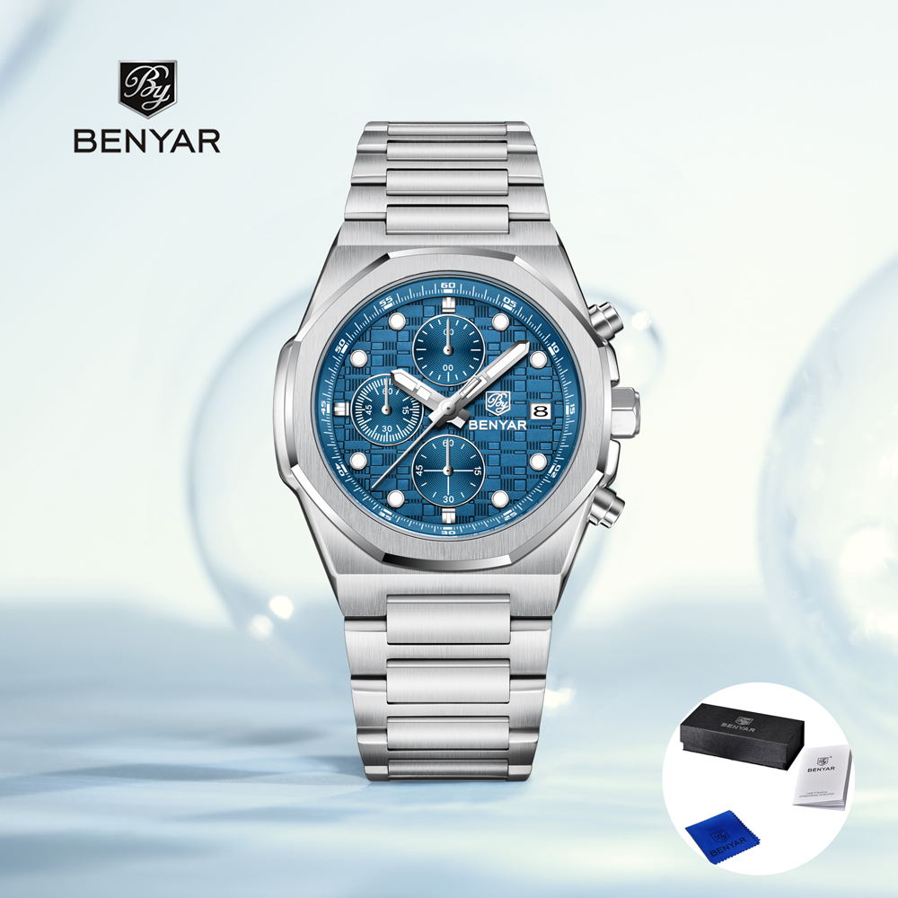 Luxury Watch Holder - 2025 Yeni BENYAR Erkek Saatleri Lüks