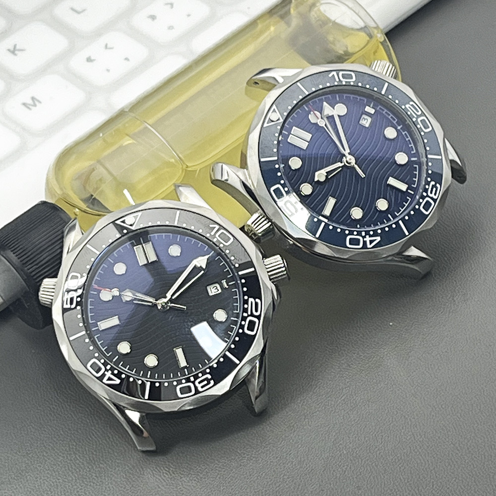 Luxury Watch Omega - Paslanmaz Çelik 41mm Mekanik Erkek Saati,