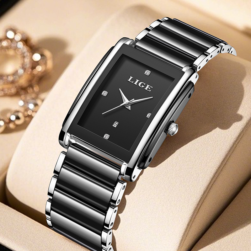 Luxury Watch Case Travel - LIGE Yeni Lüks Kadın Saatler Zarif