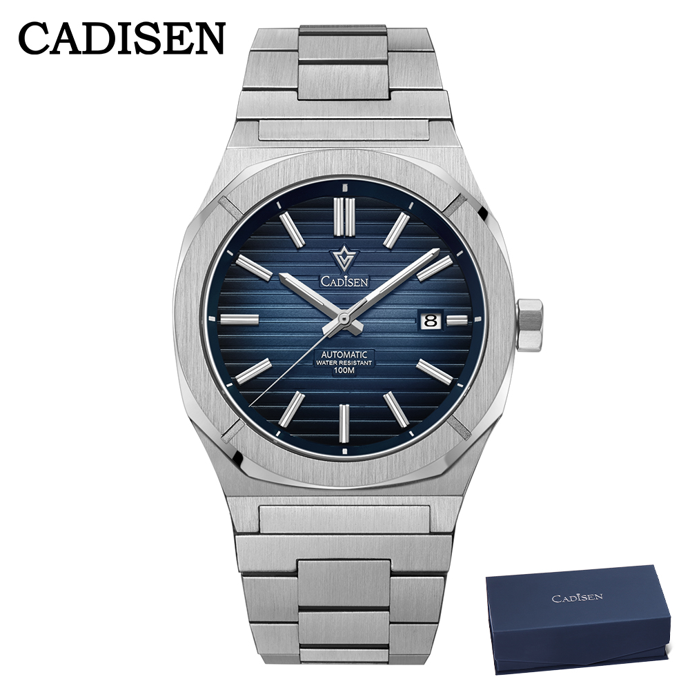 Luxury Watch Holder - CADISEN 2026 Dalgıç Saati Safir MIYOTA