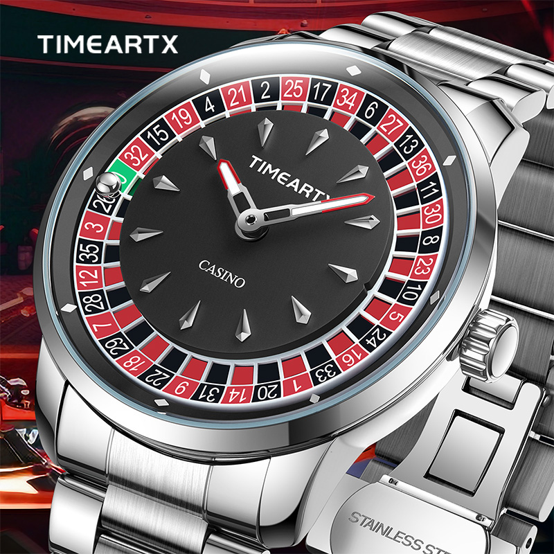 Luxury Watch Investment - TIMEARTX Yepyeni Lüks Kuvars Saatler Erkek