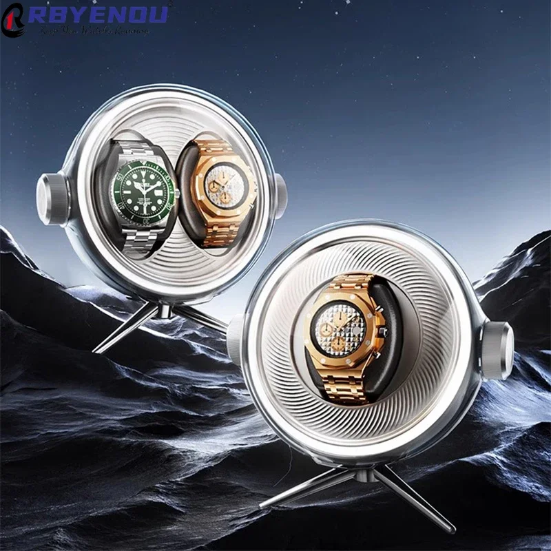 Luxury Watch Winder Box - Lunar Landing Serisi Saat Sarıcıları Saat