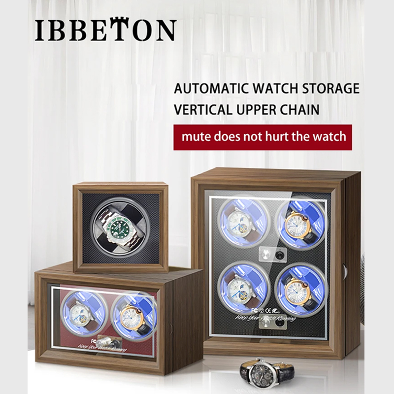 Luxury Watch Winder Box - IBBETON Kılıf Depolama Lüks Saat Kurma