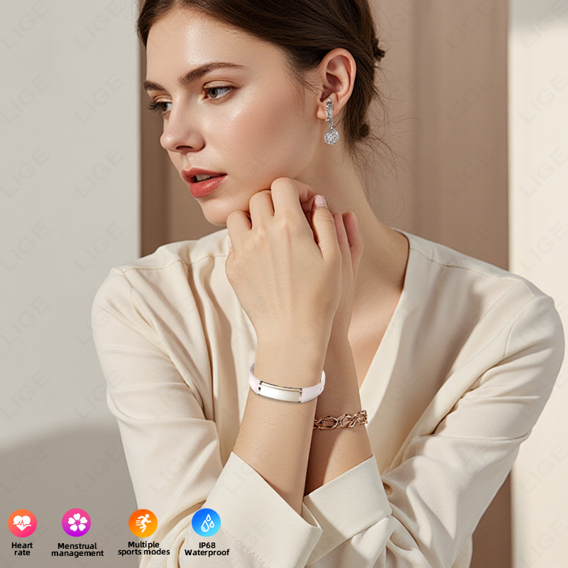 Luxury Watch German - Yeni Kadın Lüks Ekranı Olmayan Akıllı