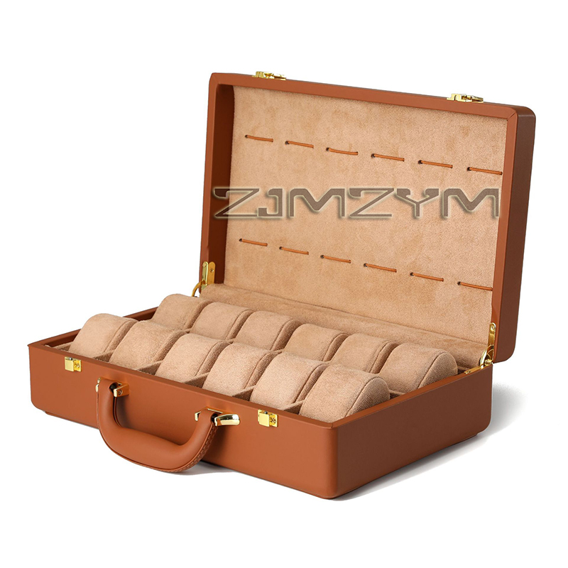 Luxury Watch Case Travel - 12 Bölmeli Saat Kutusu Erkek Saatleri
