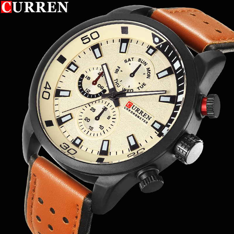 2017 CURREN Şık Izle Erkekler  - Luxury Watch Investment incelemesi ve fiyatı