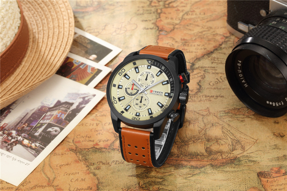 2017 CURREN Şık Izle Erkekler  - Luxury Watch Investment incelemesi ve fiyatı