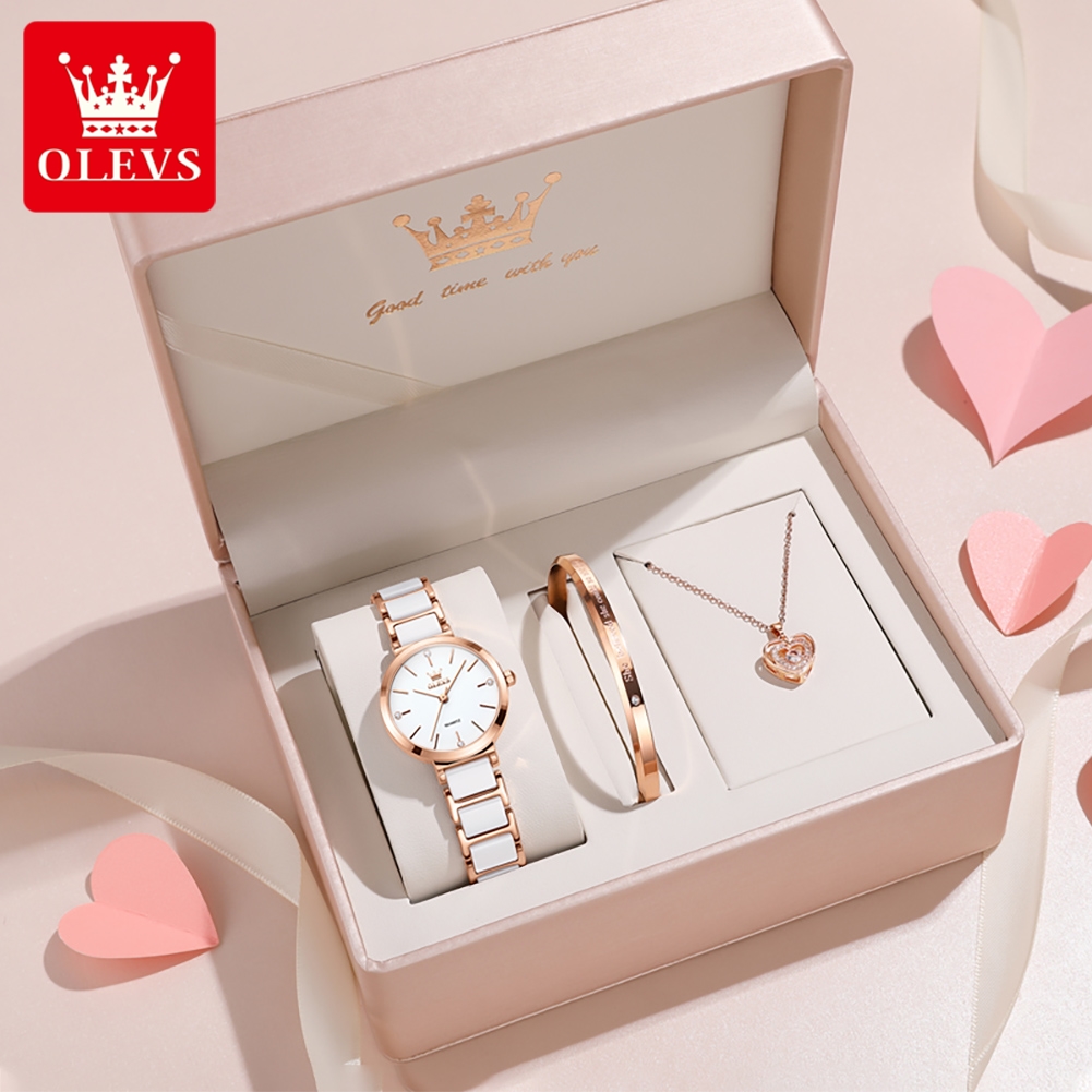 OLEVS Kadın Saati 5877 Lüks Za - Luxury Watch Case Travel incelemesi ve fiyatı