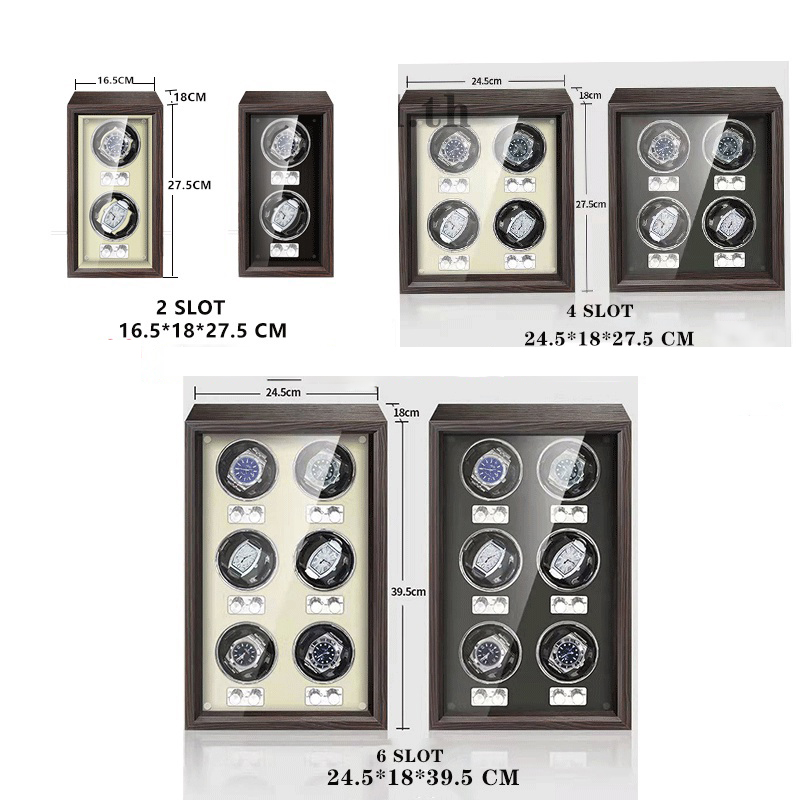 Spot Ürünler 1/2/4/6 Yuvalı Ot - Luxury Watch Winder Box incelemesi ve fiyatı
