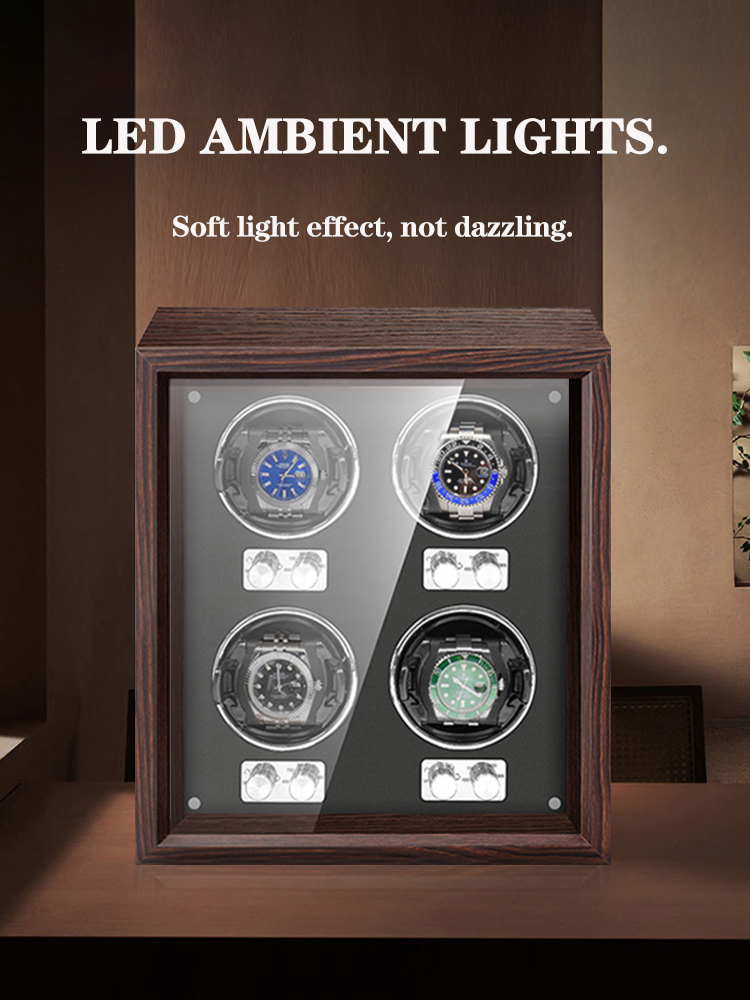 Spot Ürünler 1/2/4/6 Yuvalı Ot - Luxury Watch Winder Box incelemesi ve fiyatı