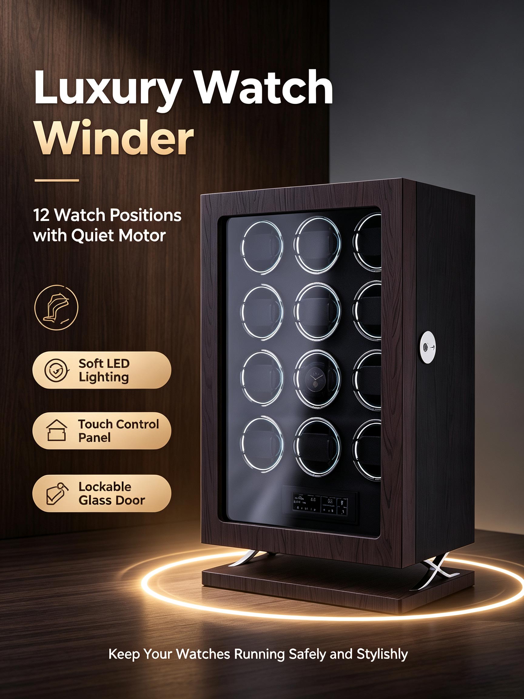 IBBETON Lüks Ayarlanabilir Dok - Luxury Watch Winder Box incelemesi ve fiyatı