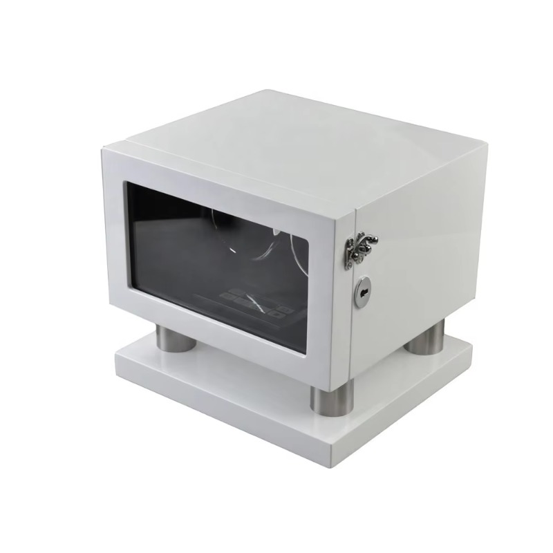 Beyaz Kahverengi Deri Kontrolö - Luxury Watch Winder Box incelemesi ve fiyatı