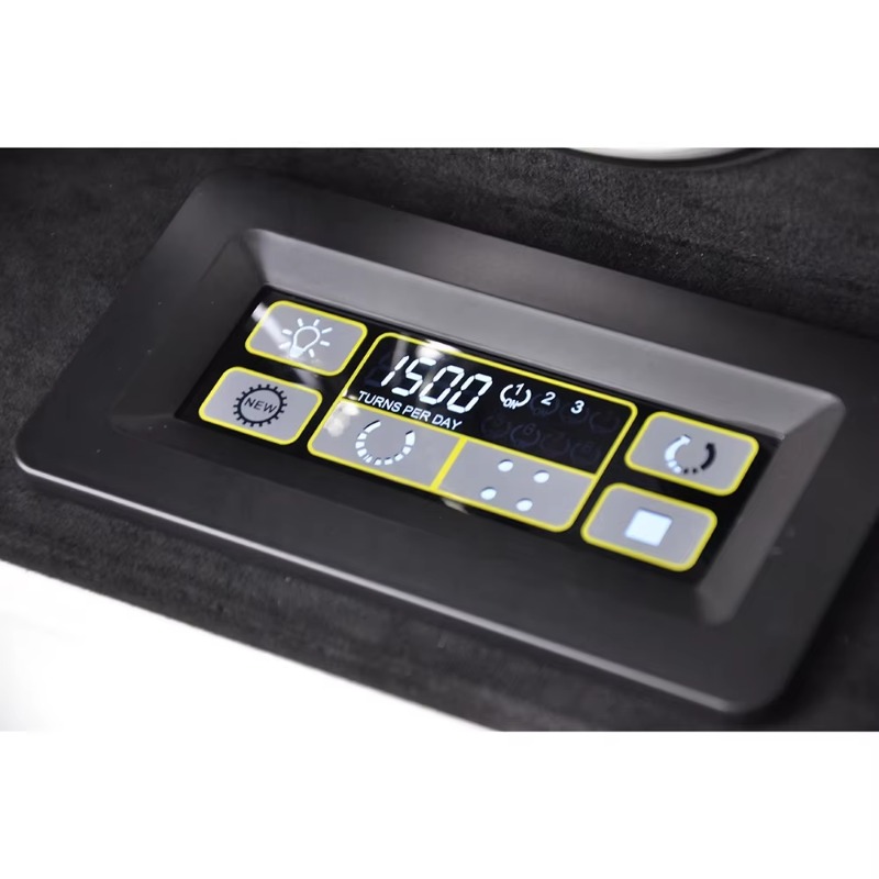Beyaz Kahverengi Deri Kontrolö - Luxury Watch Winder Box incelemesi ve fiyatı