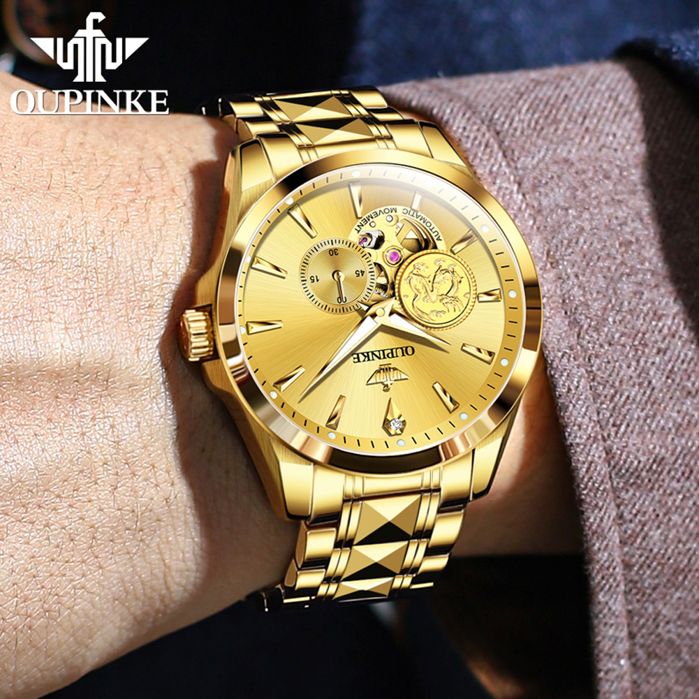 OUPINKE erkek saatleri üst mar - Luxury Watch Brands Logo incelemesi ve fiyatı