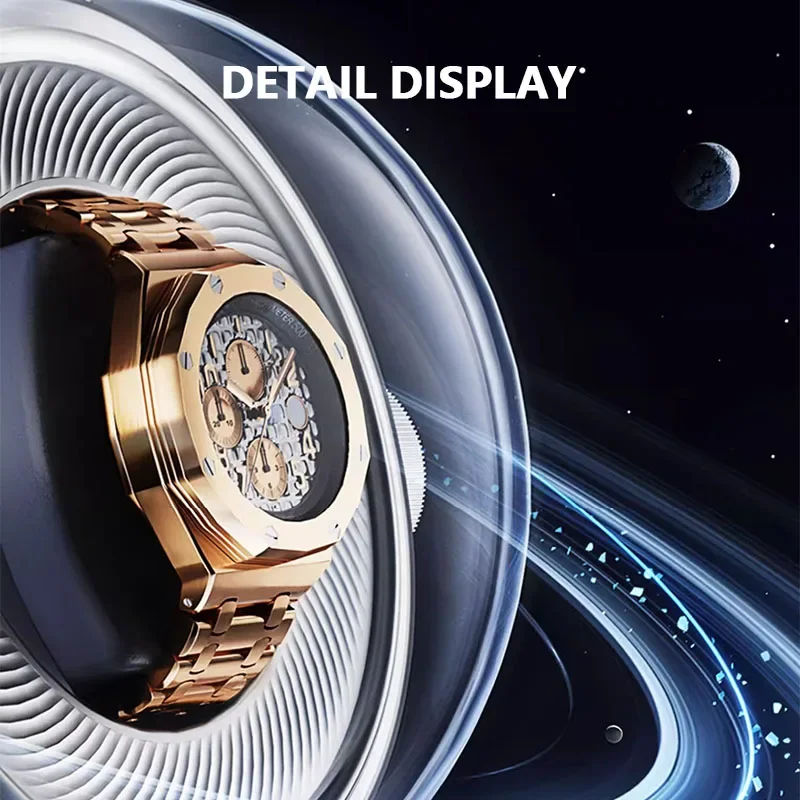 Lunar Landing Serisi Saat Sarı - Luxury Watch Winder Box incelemesi ve fiyatı