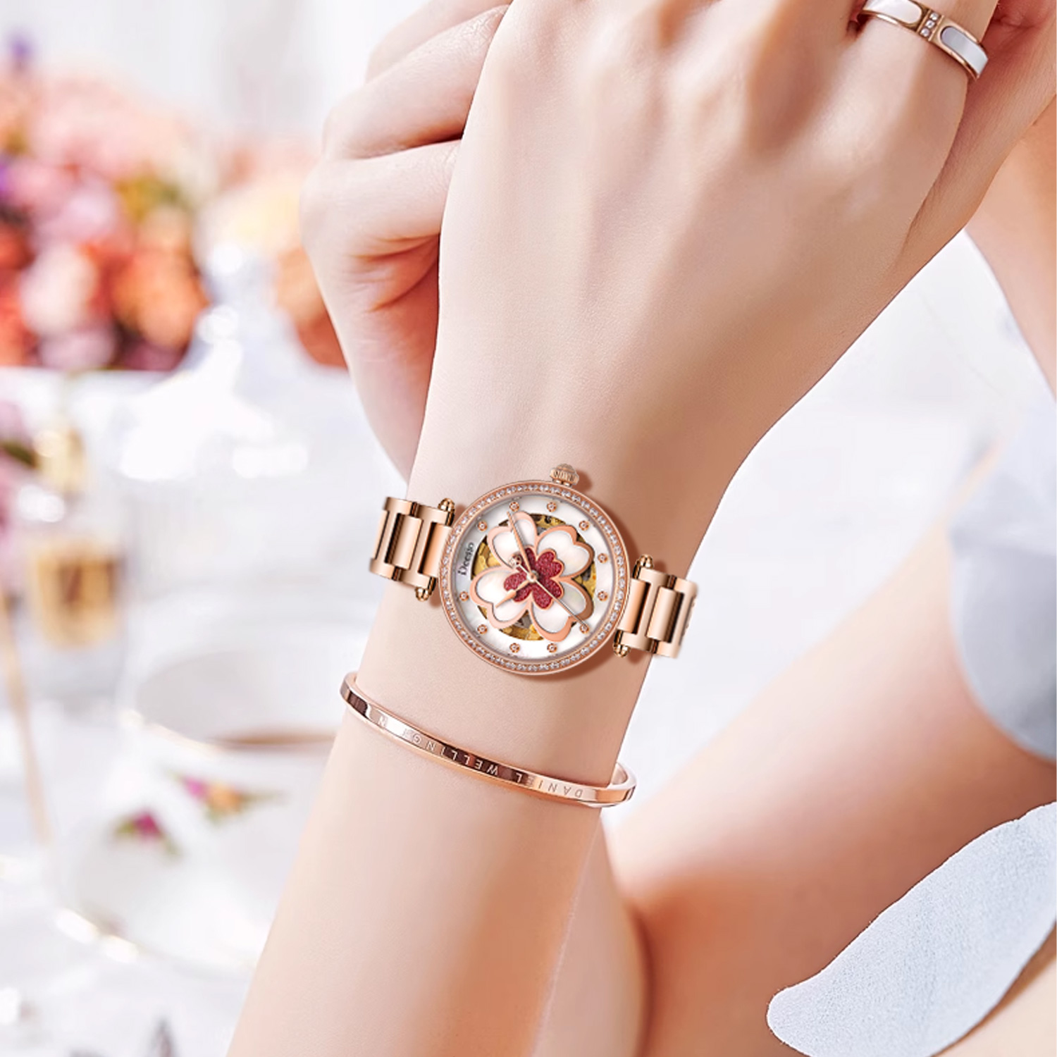 Deesio Bayanlar Otomatik Saat  - Luxury Watch Gift For Her incelemesi ve fiyatı