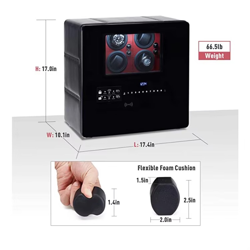 Lüks 12 Otomatik Rotorlu ve Mü - Luxury Watch Winder Box incelemesi ve fiyatı