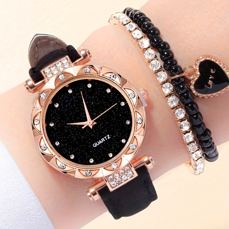 Starry Fashion Kuvars Saat Lük - Luxury Watch Gift For Her incelemesi ve fiyatı