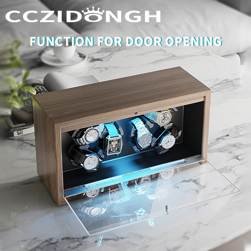 Yepyeni Ahşap Saat Sarıcı Otom - Luxury Watch Winder Box incelemesi ve fiyatı