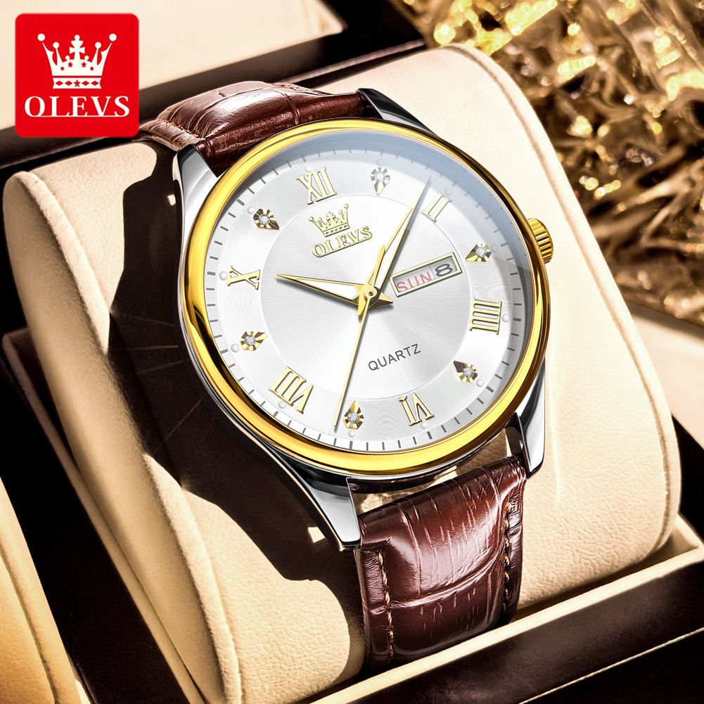 OLEVS Çift Saati Lüks Marka Su - Luxury Watch Gift For Her incelemesi ve fiyatı