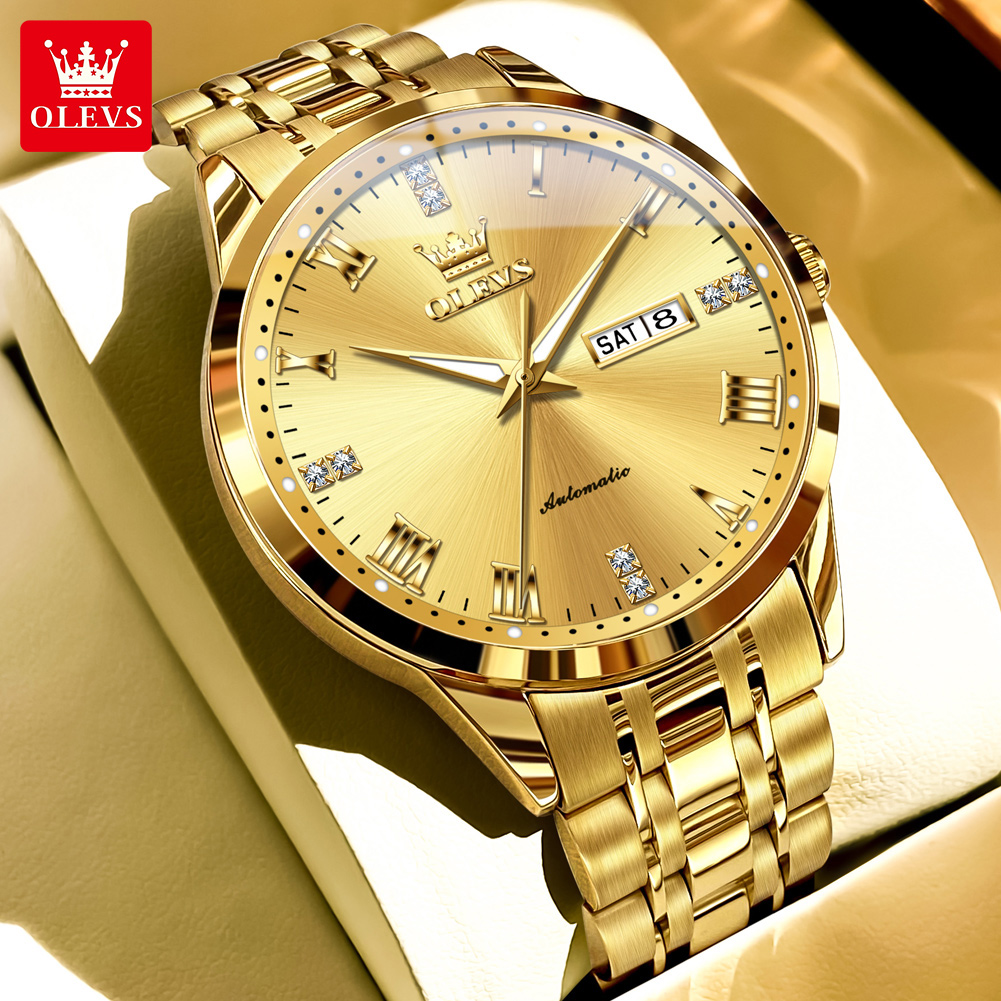 OLEVS İş Altın Erkek Saatler Ü - Luxury Watch On Sale incelemesi ve fiyatı