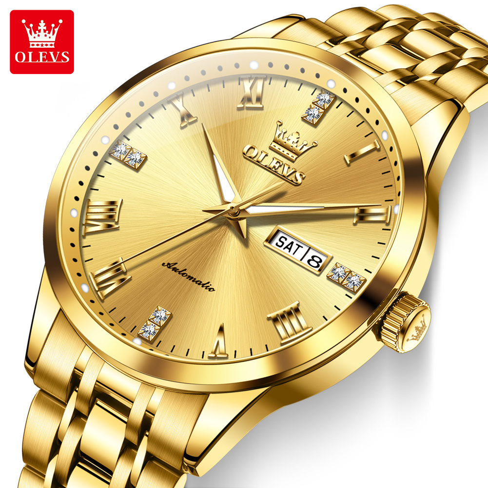 OLEVS İş Altın Erkek Saatler Ü - Luxury Watch On Sale incelemesi ve fiyatı
