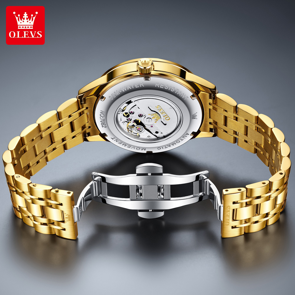 OLEVS İş Altın Erkek Saatler Ü - Luxury Watch On Sale incelemesi ve fiyatı