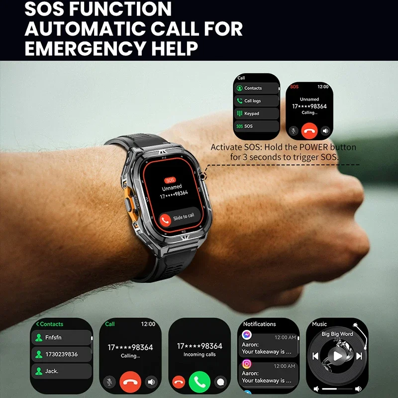 Lüks AMOLED Akıllı Saat Gerçek - Luxury Watch German incelemesi ve fiyatı