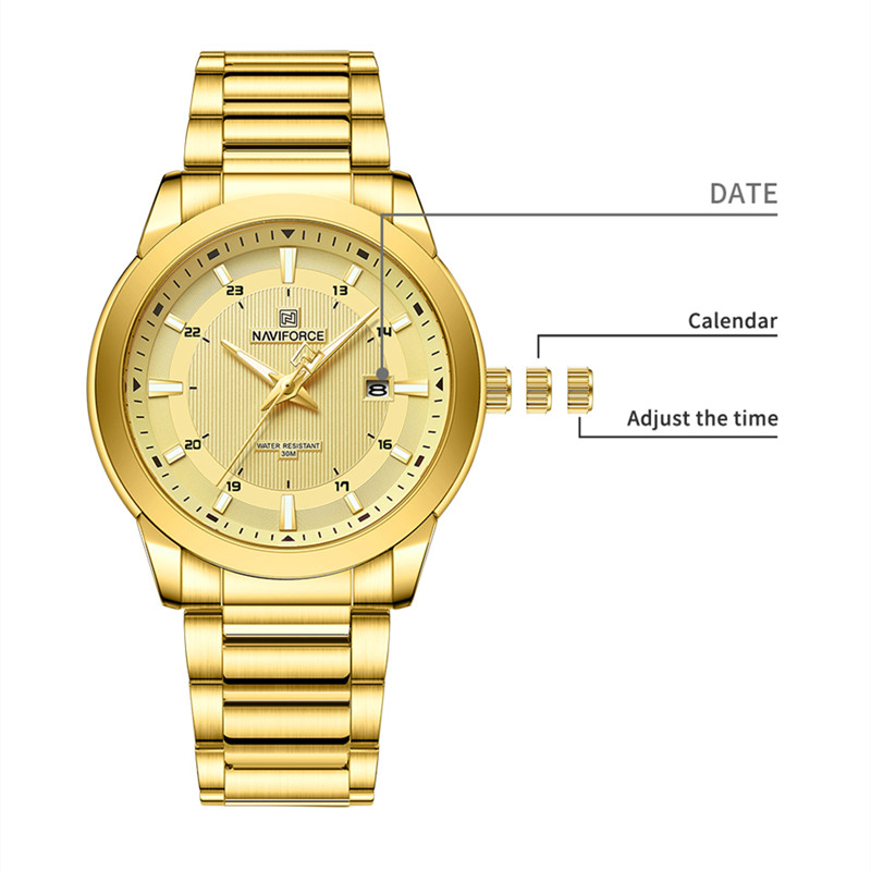 2024 Üst Marka NAVIFORCE Erkek - Luxury Watch Investment incelemesi ve fiyatı