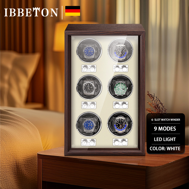 IBBETON Lüks Marka Ahşap saat  - Luxury Watch Winder Box incelemesi ve fiyatı