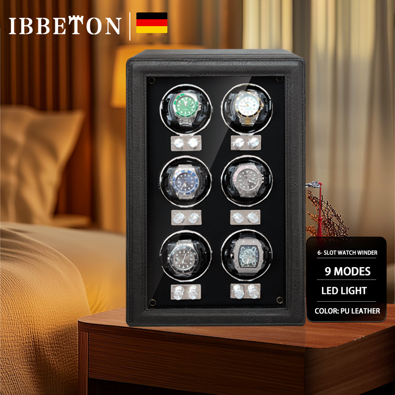 IBBETON Lüks Marka Ahşap saat  - Luxury Watch Winder Box incelemesi ve fiyatı