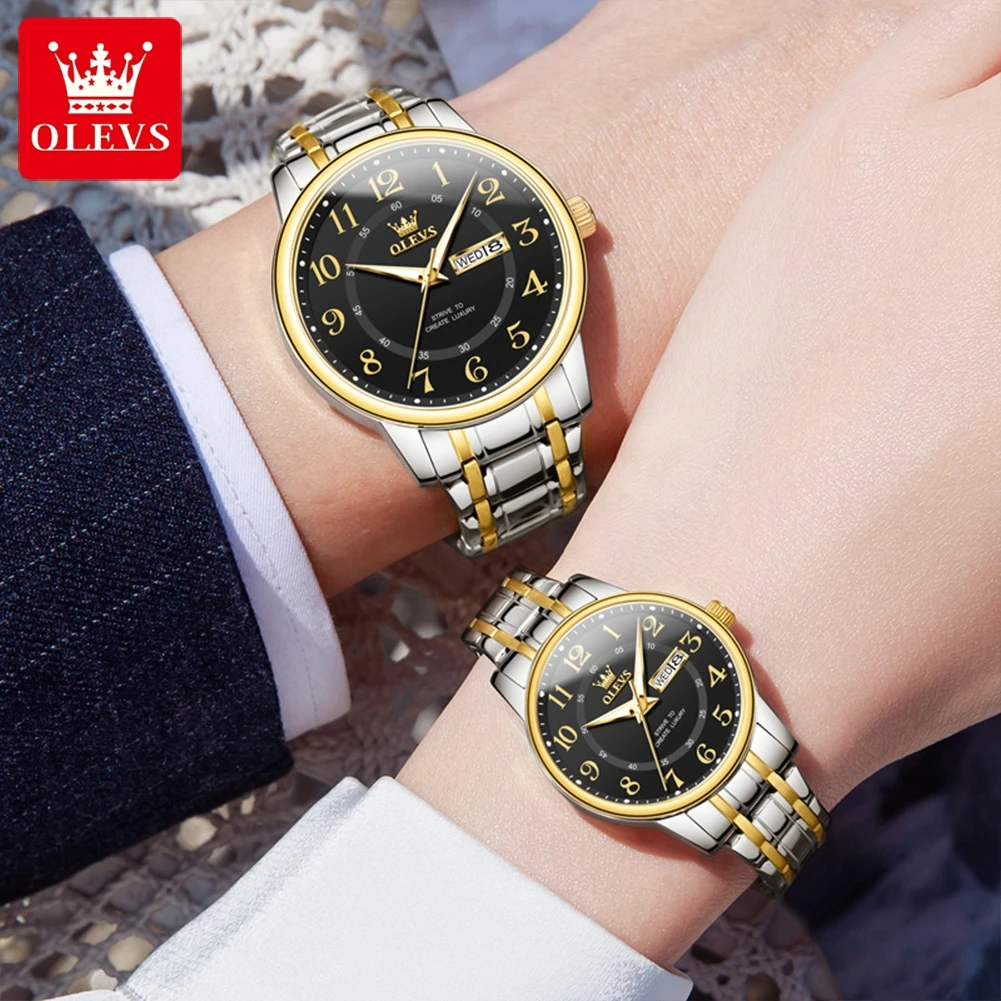 OLEVS 2891 Orijinal Kuvars Çif - Luxury Watch Gift For Her incelemesi ve fiyatı