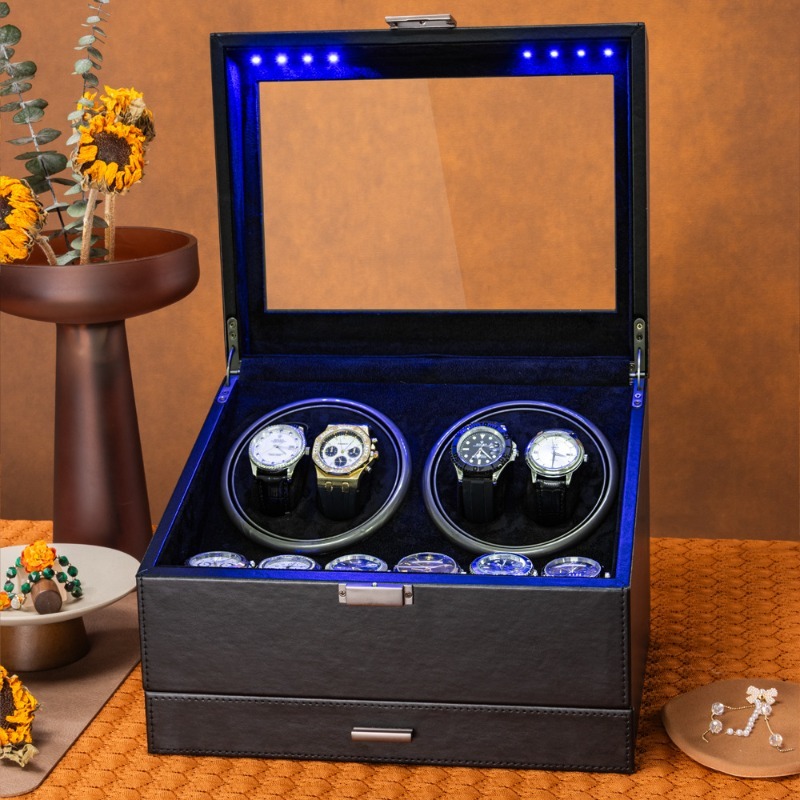 Döner Saat Sarıcı Mekanik Saat - Luxury Watch Winder Box incelemesi ve fiyatı