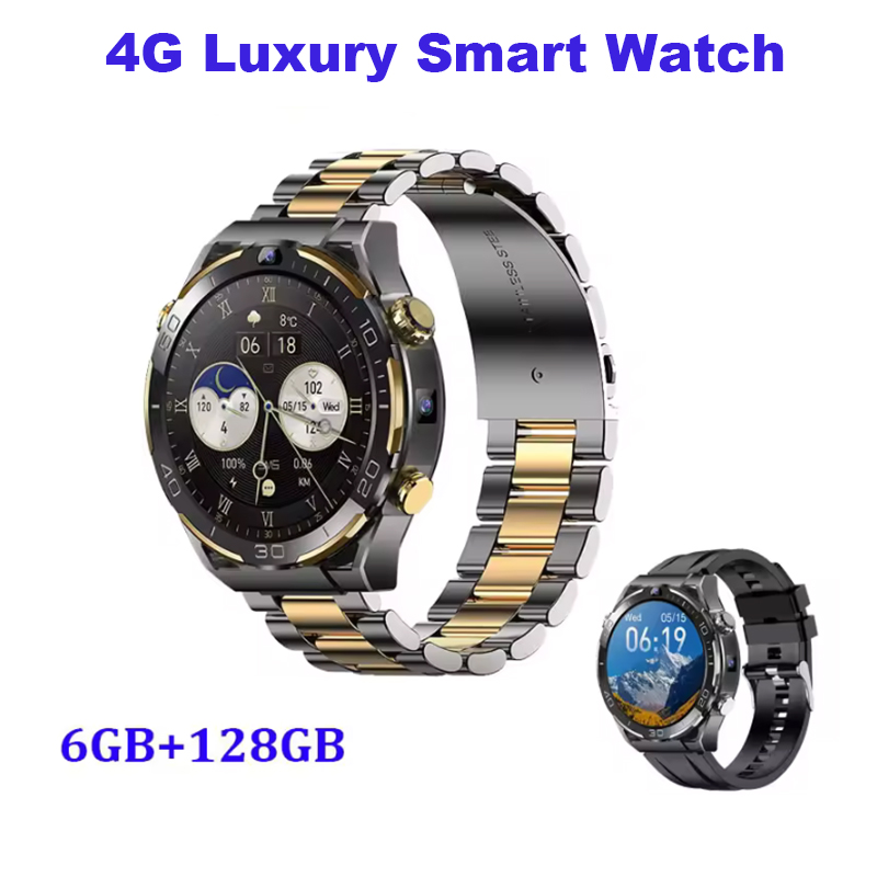 Yeni 4G LTE Akıllı Saat Erkek  - Luxury Watch German incelemesi ve fiyatı